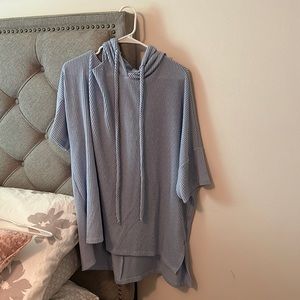 Adorable cold shoulder top or cover up for your bathing suit!